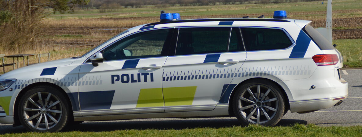 Ein Polizeiauto