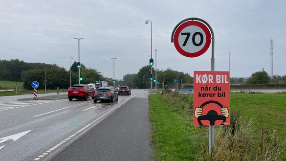 Kampagne zur Verkehrssicherheit