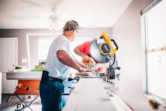 Arbeit, Handwerker, Baustelle