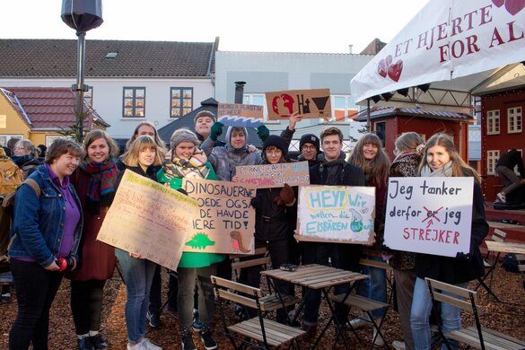 DGN Schüler auf Klimademo