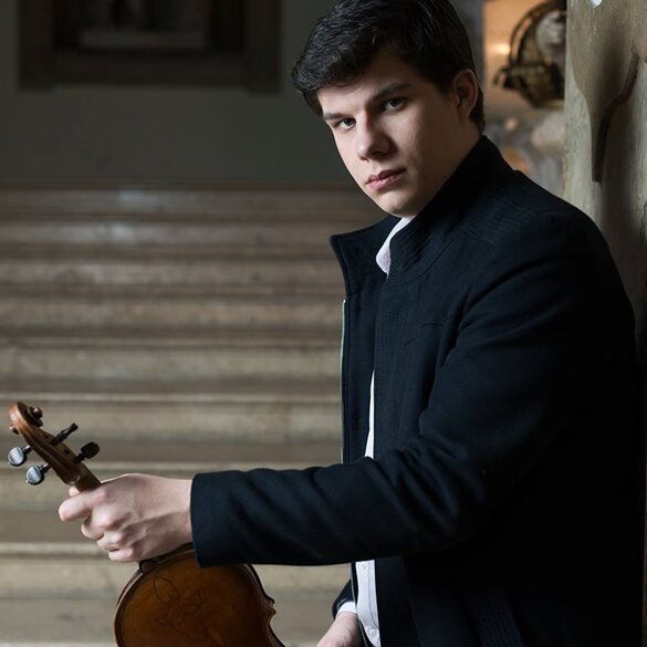 Violinsolist Jan Mráček